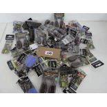 Quantity of Korum and Preston Innovations fishing end tackle incl. swim feeders, dura method