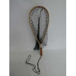 Snowbee wooden trout net