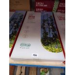 Boxed 1.9m decorative easy garden obelisk