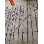 1.8m nature metal trellis