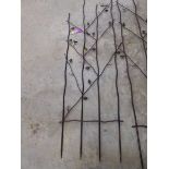 1.8m nature metal trellis