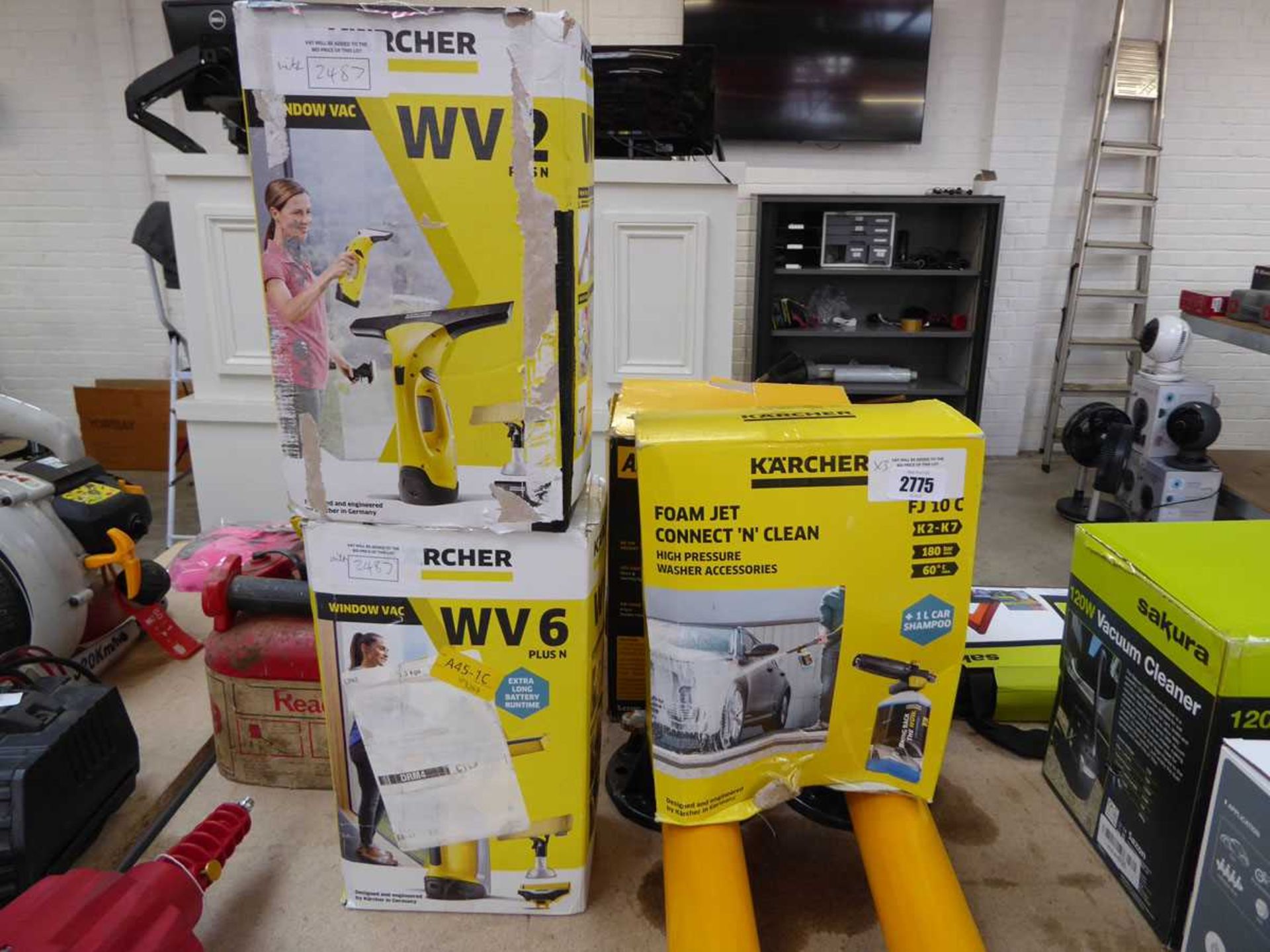 +VAT Karcher foam jet Connect 'n Clean high pressure washer accessories, together with 2 boxed - Image 2 of 2