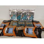 11 various bags of fishing mix incl. ground bait and pellet binder, ground bait and stick mix by