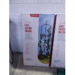 Boxed 1.9m decorative easy garden obelisk