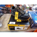 +VAT Boxed pair of Dewalt steel toe safety trainers (UK size 9)