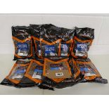 10 bags of Sonubaits pellets incl. halibut pellets and fin perfect feed pellets