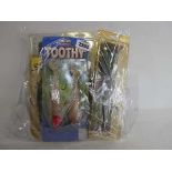 Bag of assorted Storm and Masterline lures