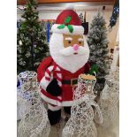 +VAT Large outdoor LED light up Santa