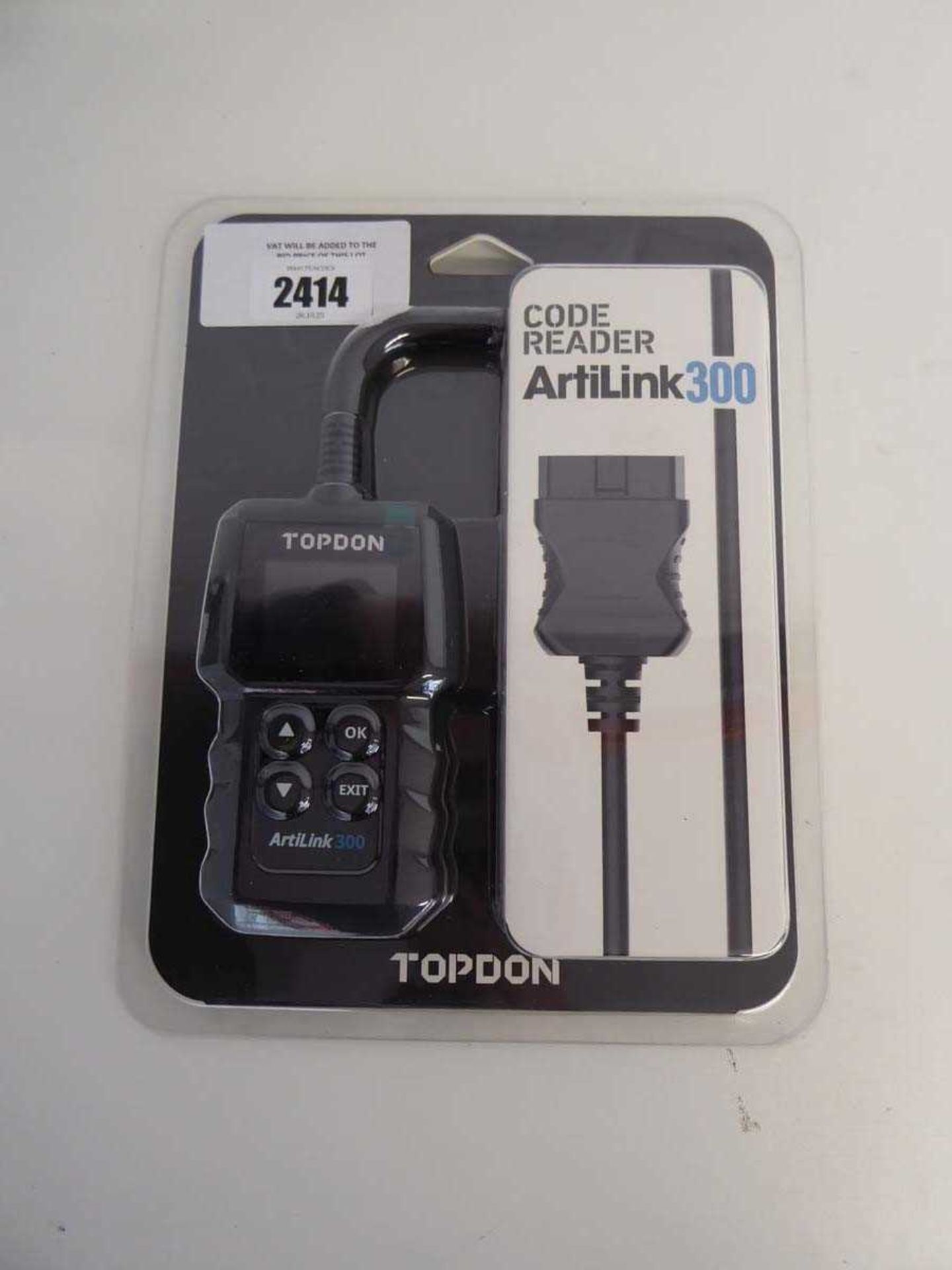 +VAT TOPDON ArtiLink 300 code reader car diagnostics kit