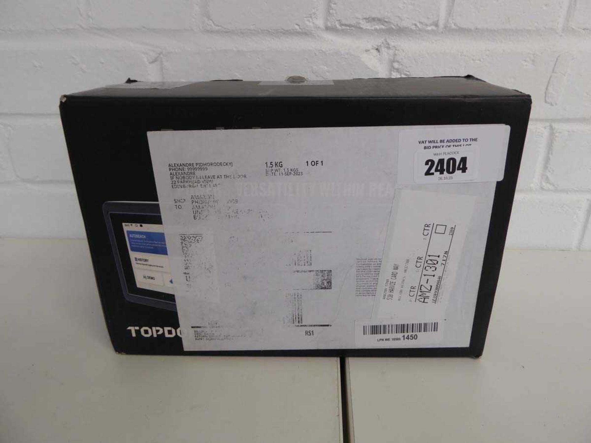 +VAT Boxed TOPDON ArtiDiag 800BT diagnostics kit