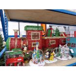 +VAT LED light up outdoor 3 piece Christmas train set