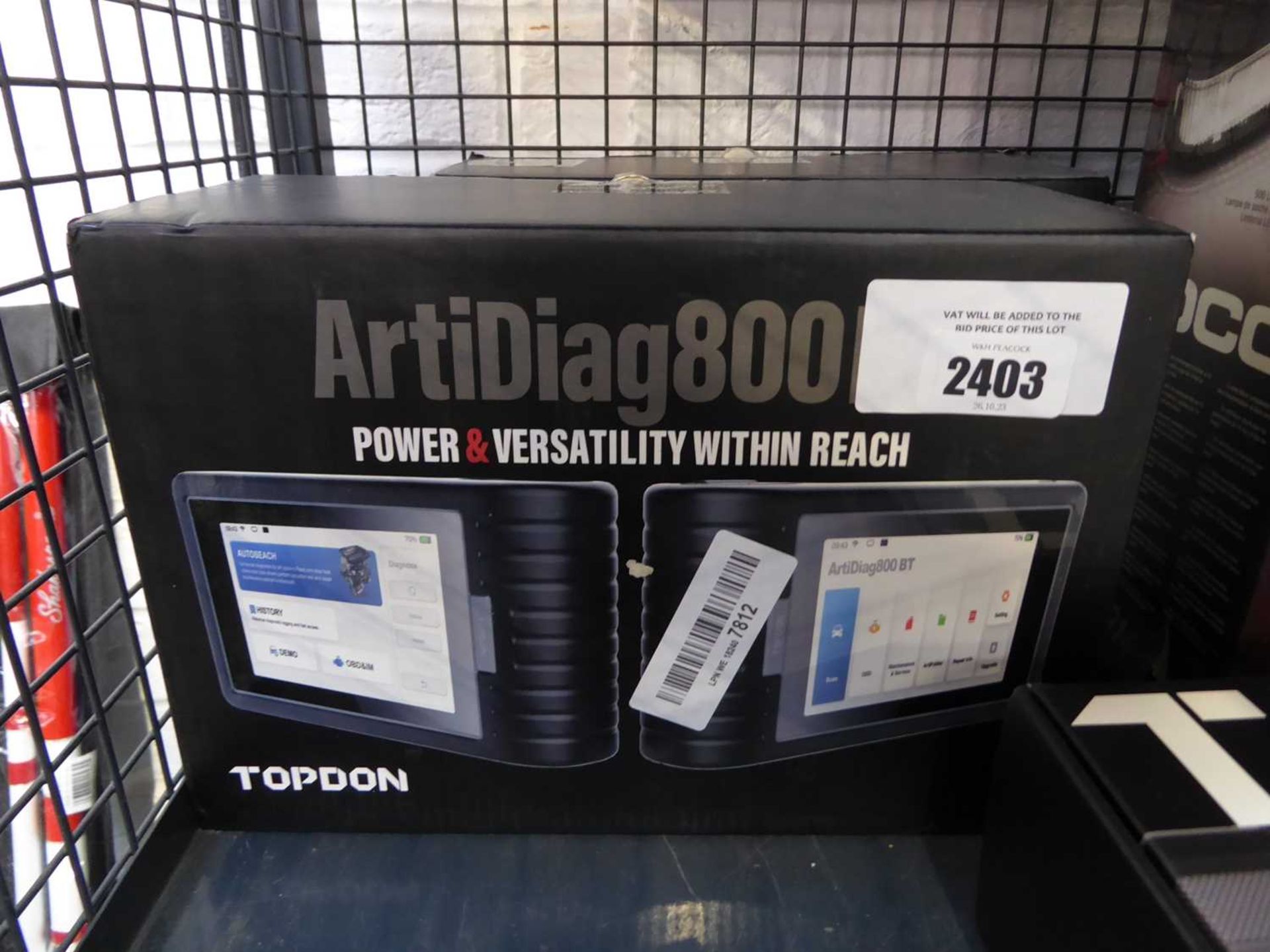 +VAT Boxed TOPDON ArtiDiag 800BT diagnostics kit