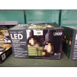 +VAT Boxed set of LED vintage garden string lights