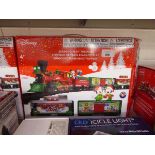 +VAT Boxed Disney Christmas ready to play train set