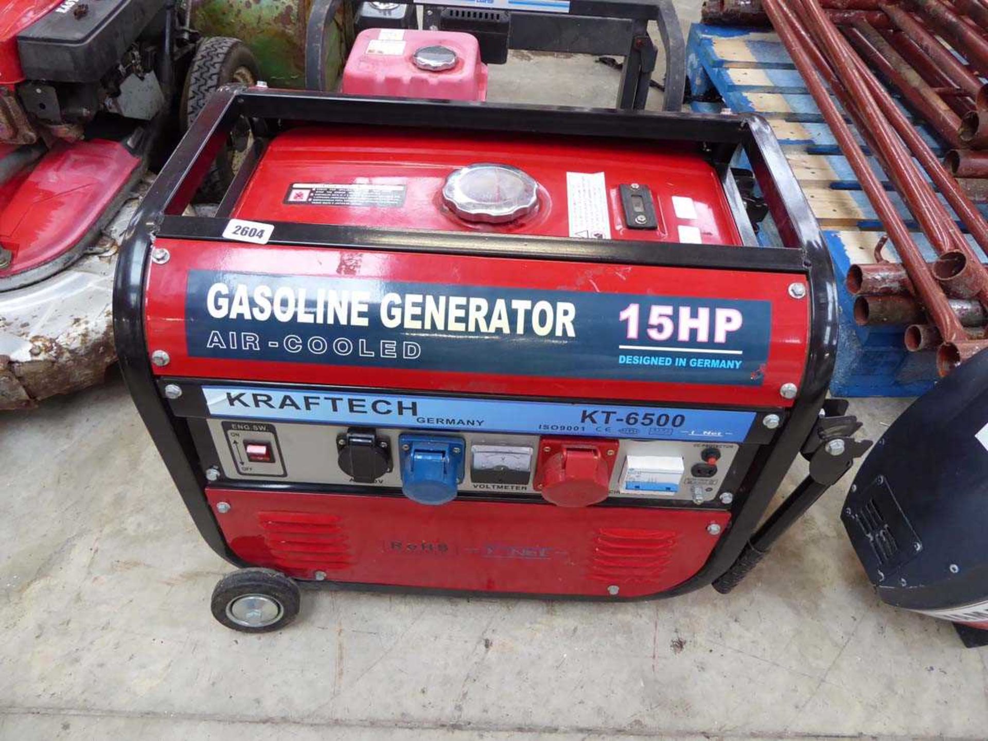 Kraftech KT.6500 petrol generator