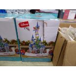 +VAT Boxed Disney animated pre-lit Disney Castle