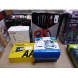 +VAT Boxed RAC 5 in 1 air compressor with boxed AA digital air compressor, 2 WindGallop car air