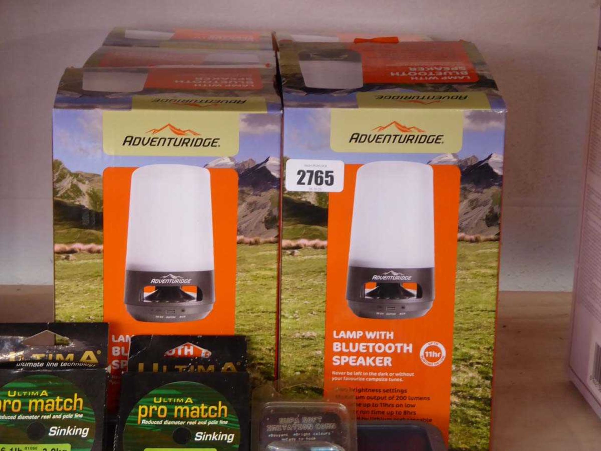 +VAT 6 Adventuridge lamps with bluetooth speakers