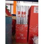 Box containing approx. 45 3m rolls of Christmas gift wrap