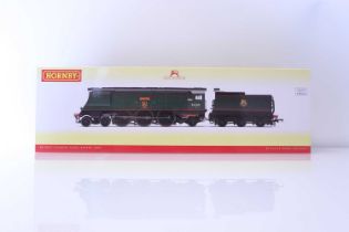 Hornby 00 scale model BR West Country Class 'Exeter' 34001, boxed