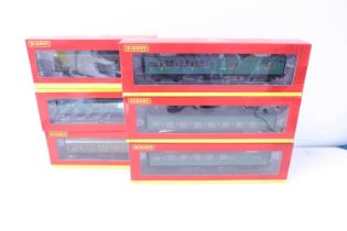 6x Hornby 00 Scale Model Rolling Stock coaches inc; R4342B, R4302C, R4305B, R4305A, R4300B,