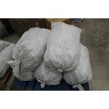 5 large bags of chopped wood