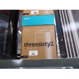 +VAT Boxed Duux Threesixty2 heater in black