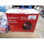 +VAT Boxed 202Y GSPSCN vehicle tyre air inflating pump (12V)