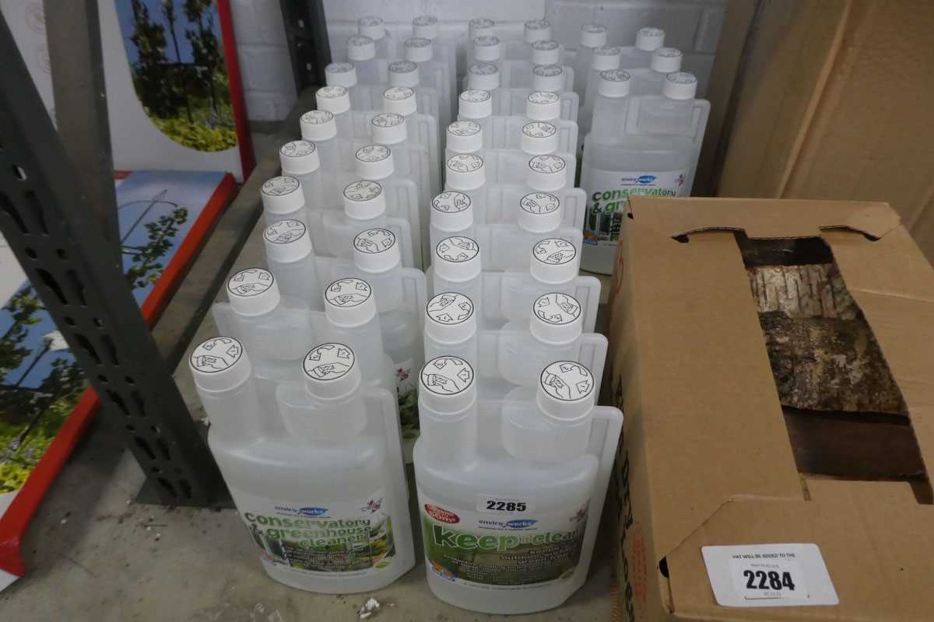 23 bottles of Path, Conservatory and Greenhouse cleaner