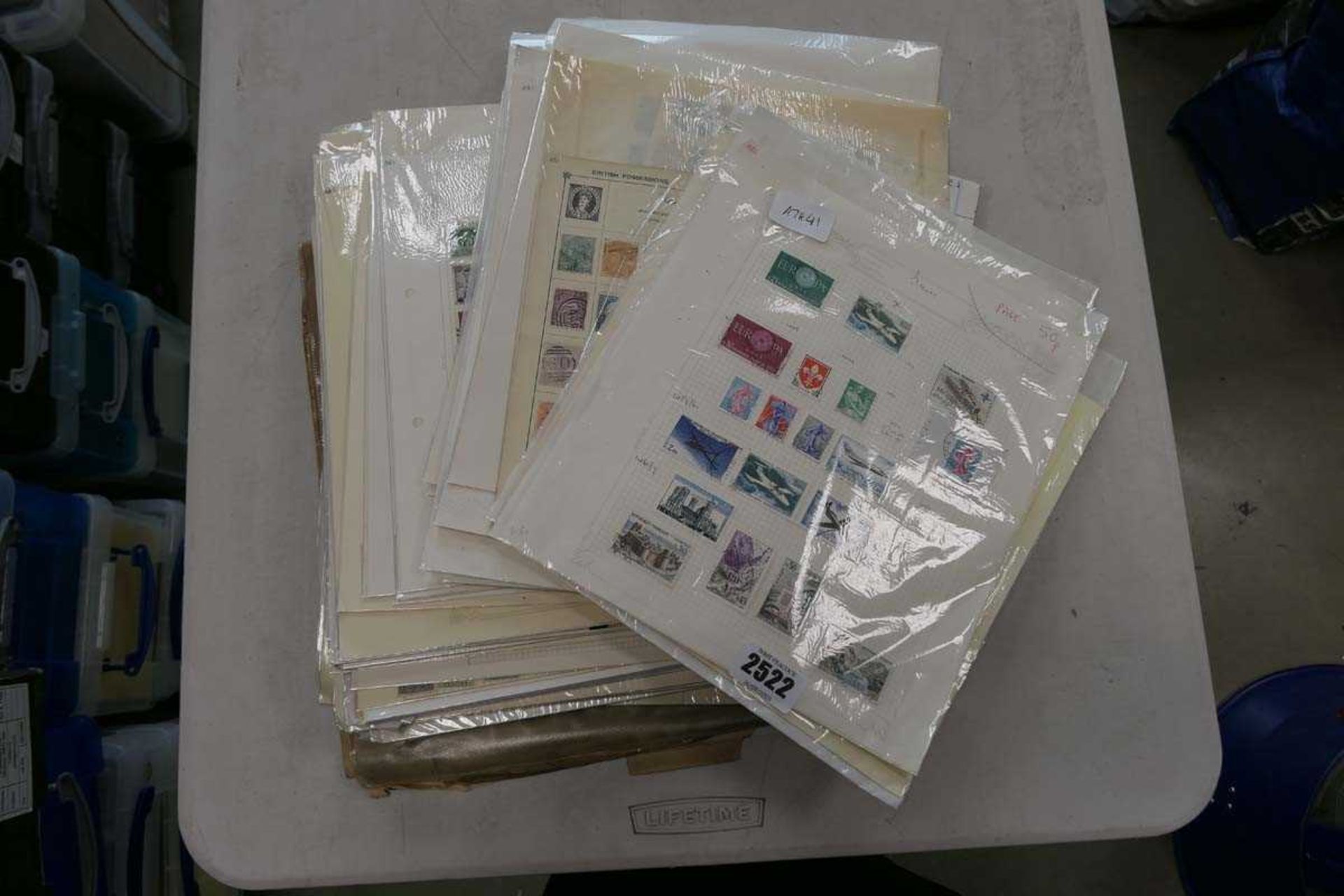 Selection of European stamps