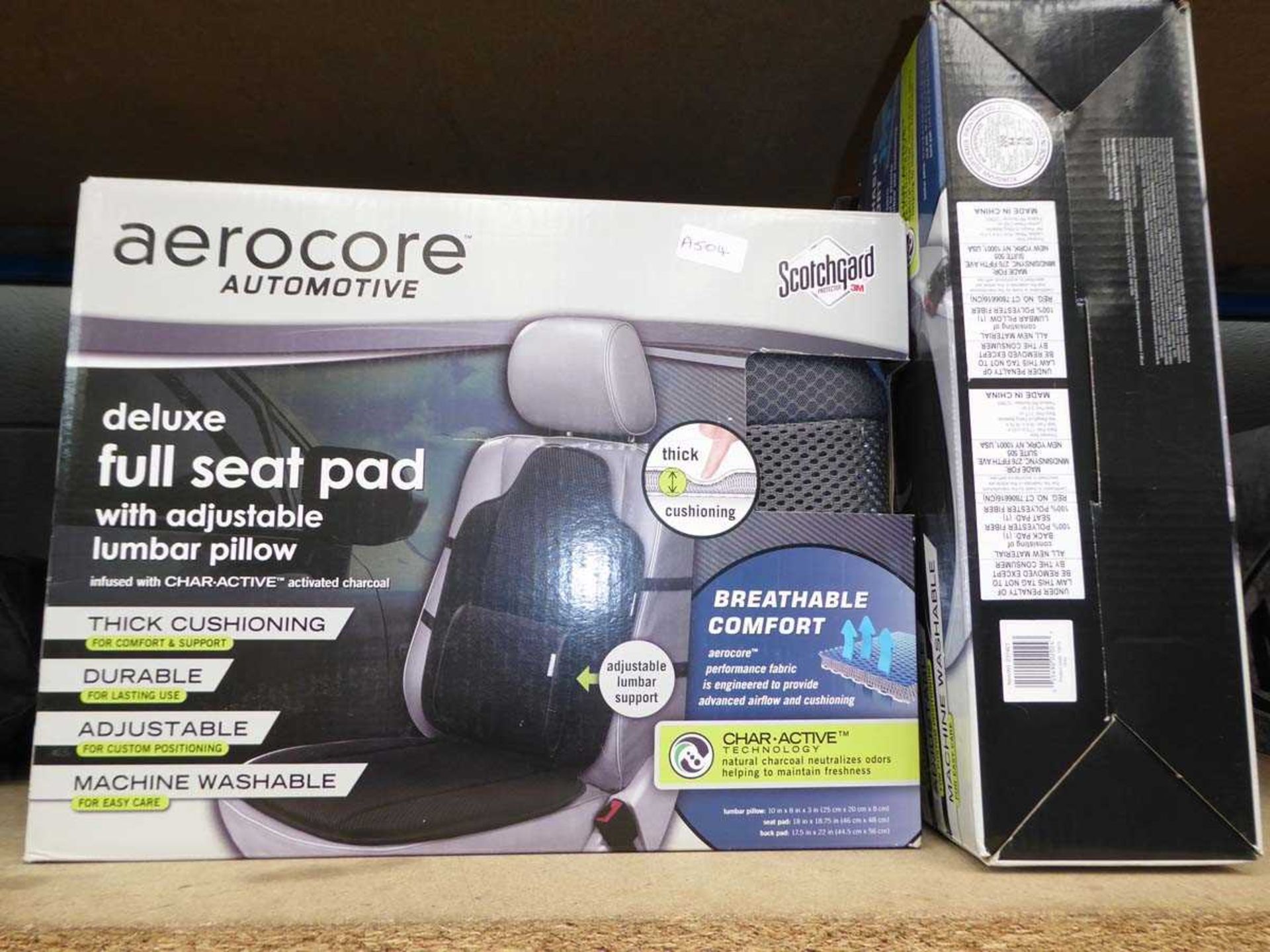 2 car seat pads