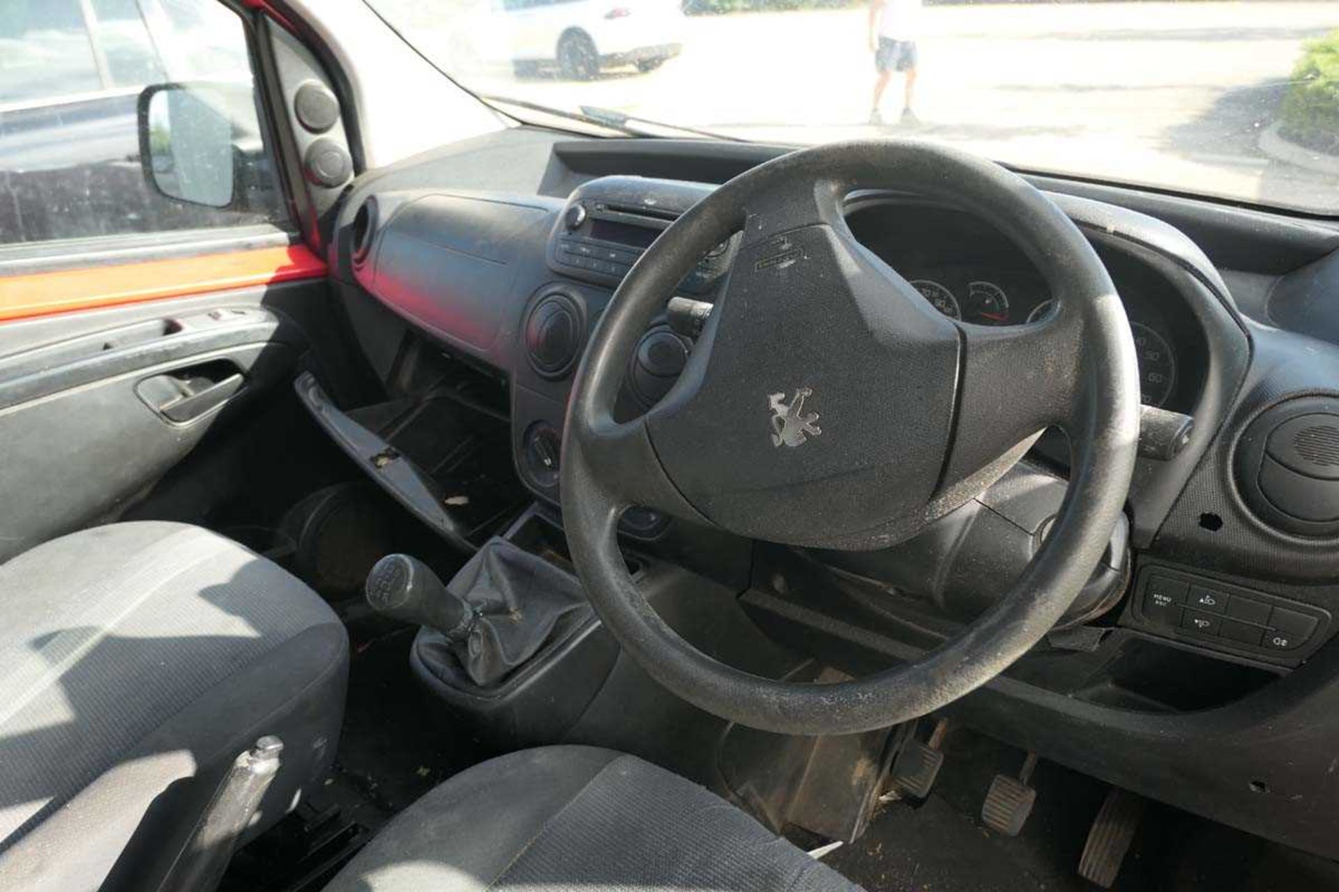 KN11 YVX Peugeot Bipper S HDI Panel Van in red, first registered 25/05/2011, 1399 cc diesel, mileage - Image 8 of 12