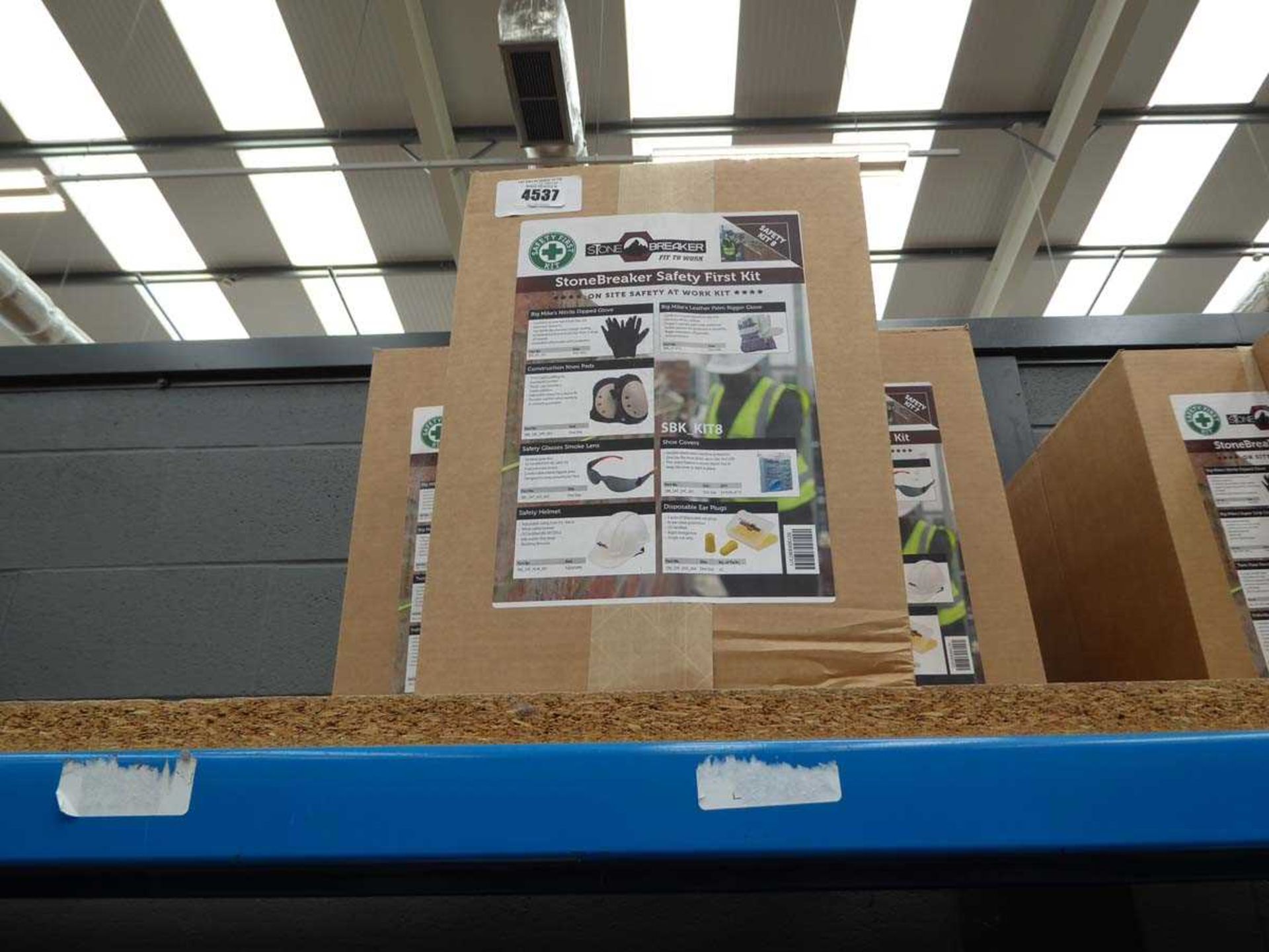 5 x boxes of StoneBreaker safety kits