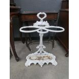 Victorian cast iron stick stand