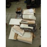 Pallet of various assorted tiles