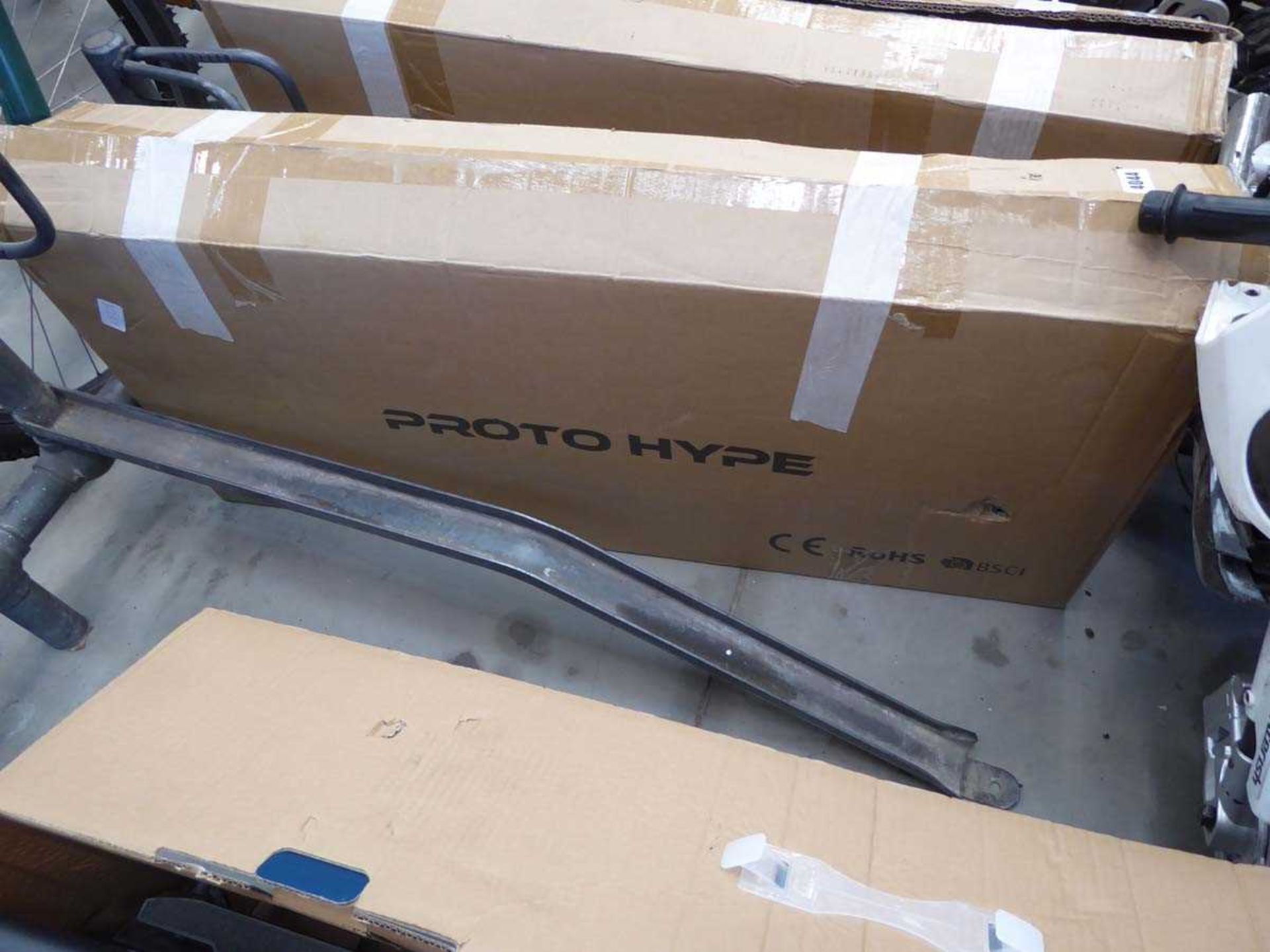Protohype boxed electric scooter
