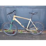 +VAT Gold coloured gents mountain bike