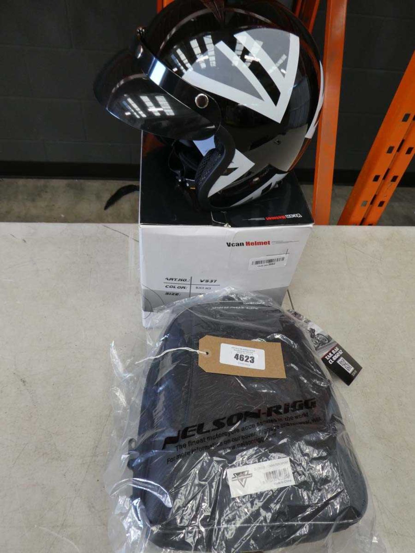 +VAT Motorcycle helmet and motorcycle bag