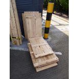 Quantity of short lengths of pallet wood panels