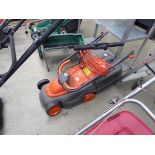 Flymo Ventura electric mower with grass box