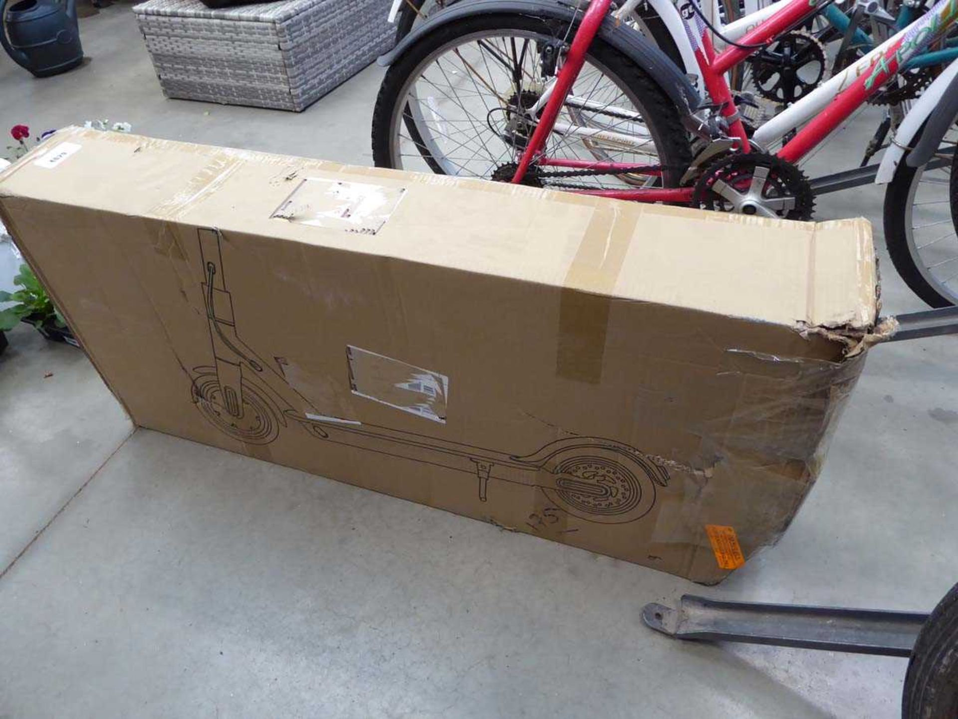+VAT Boxed electric scooter