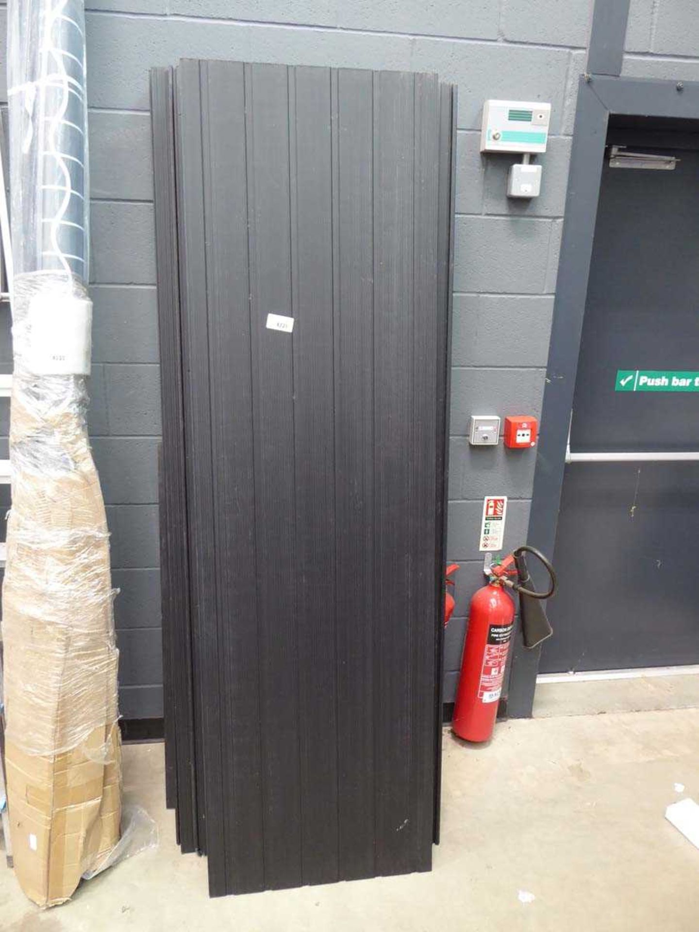 +VAT Quantity of plastic black panels