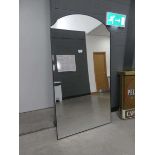 +VAT Dome topped mirror