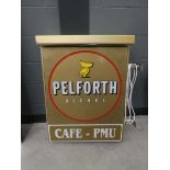 Double sided Pelforth pub sign