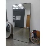 +VAT Rectangular mirror in metal frame