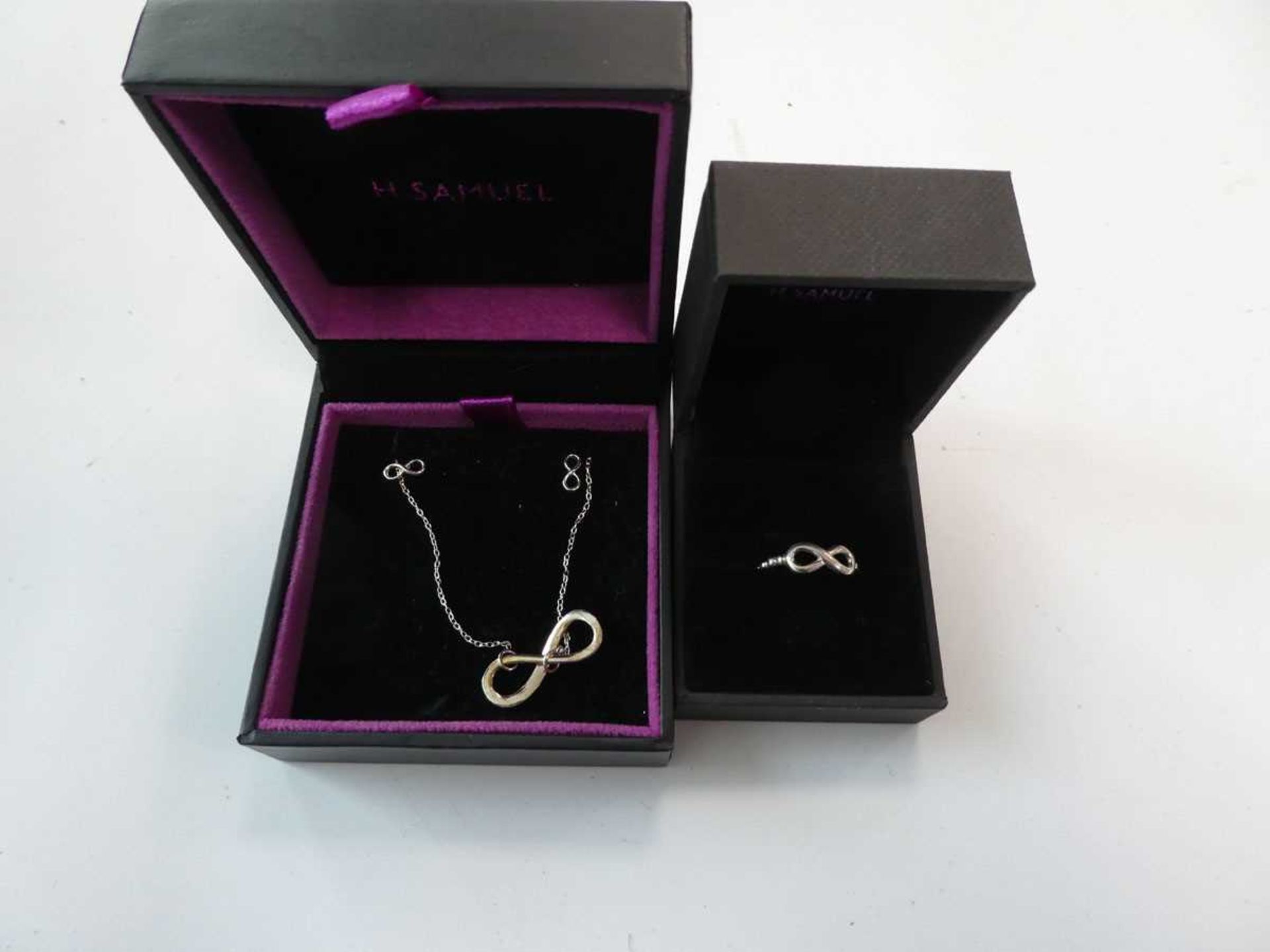 H Samuel necklace and ring