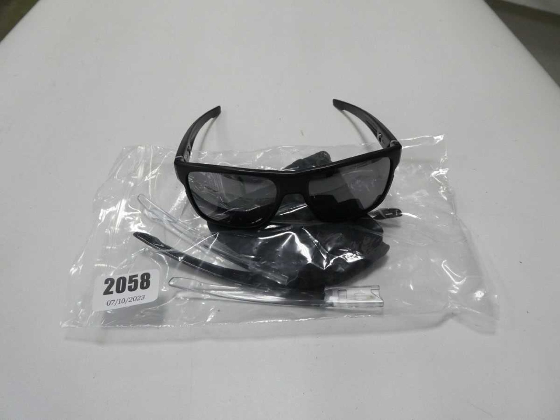 Pair of Crossrange sunglasses with slip case