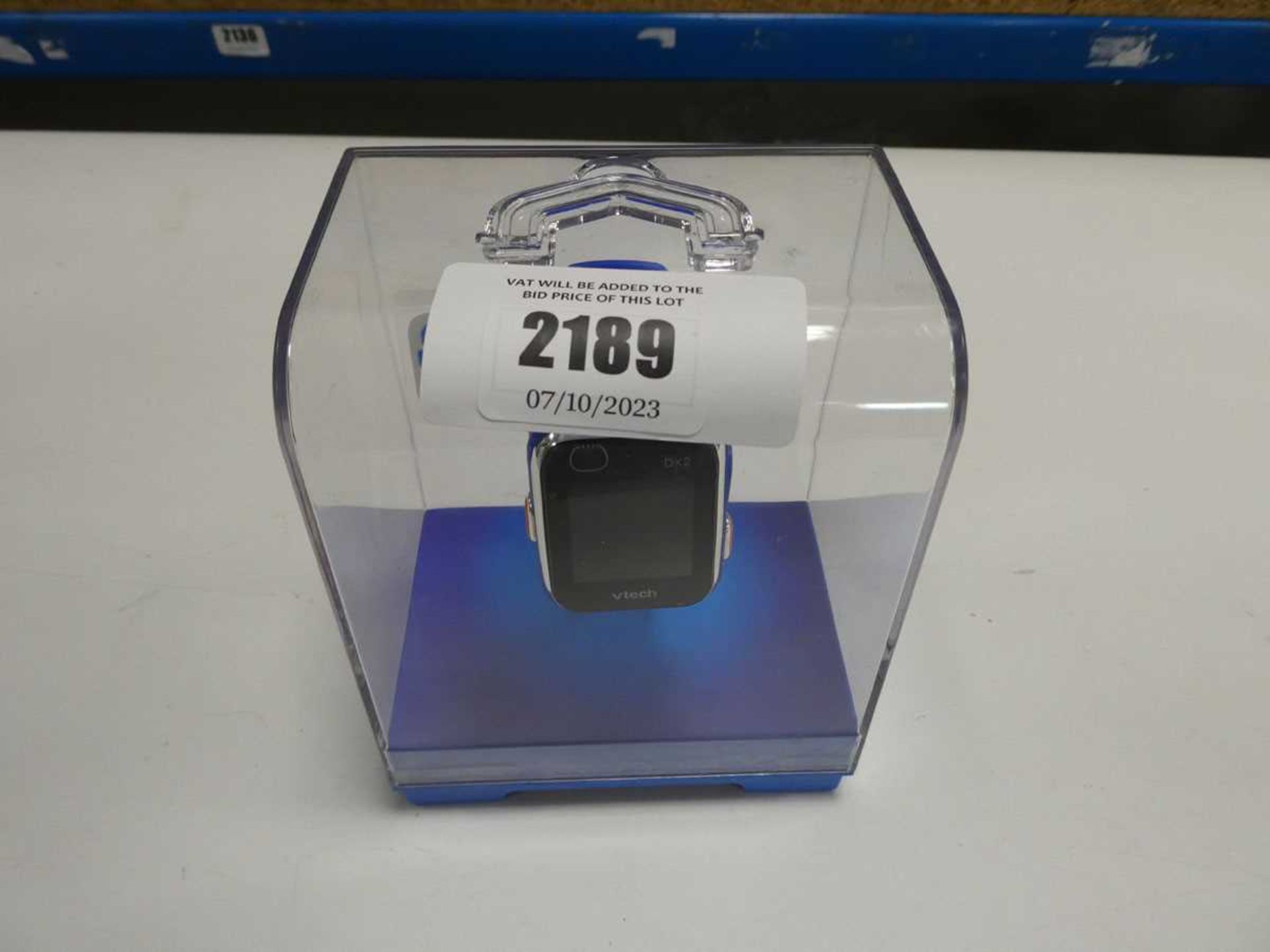 +VAT Boxed V-Tech DX2 wristwatch