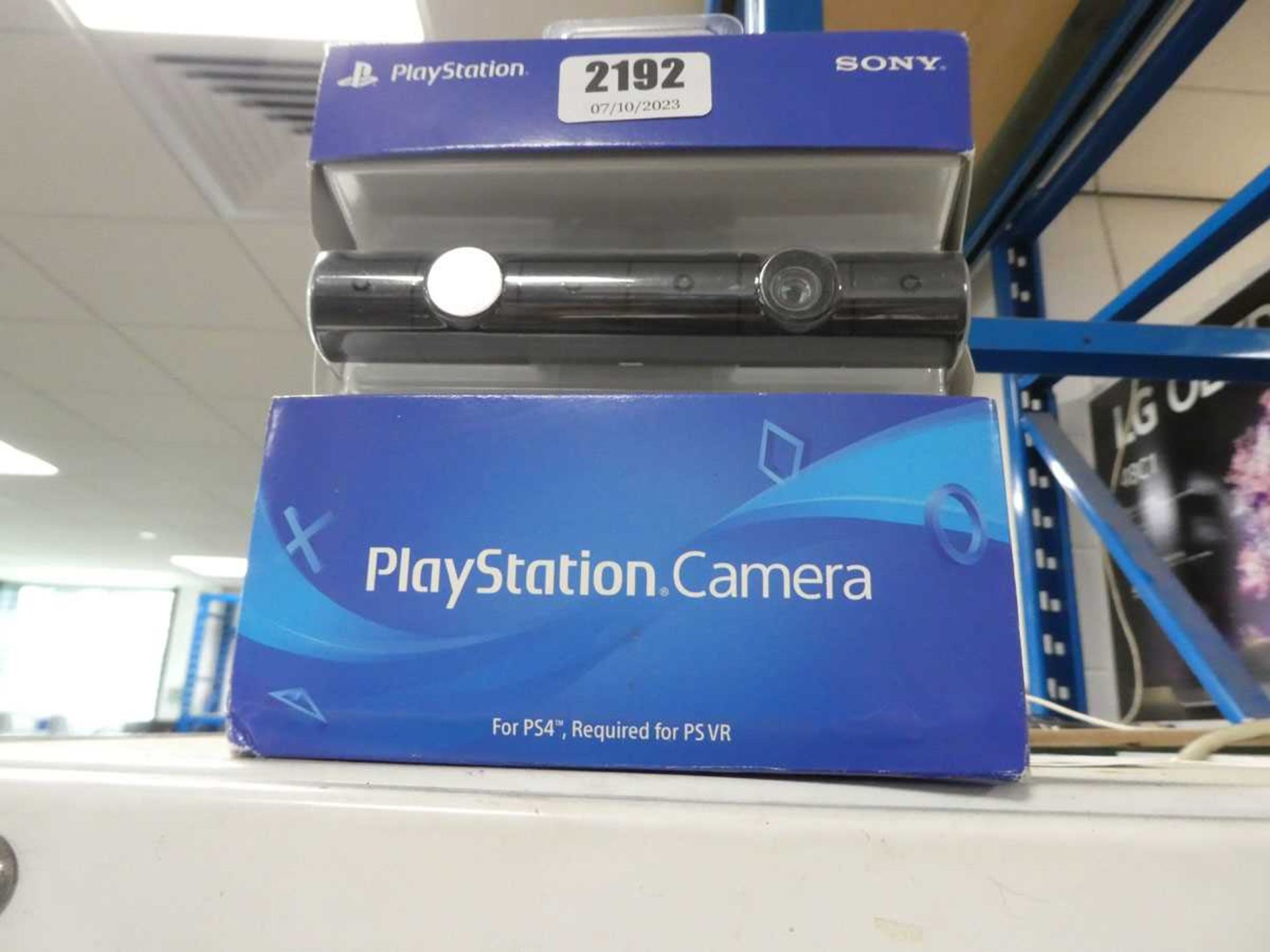 Boxed PlayStation camera