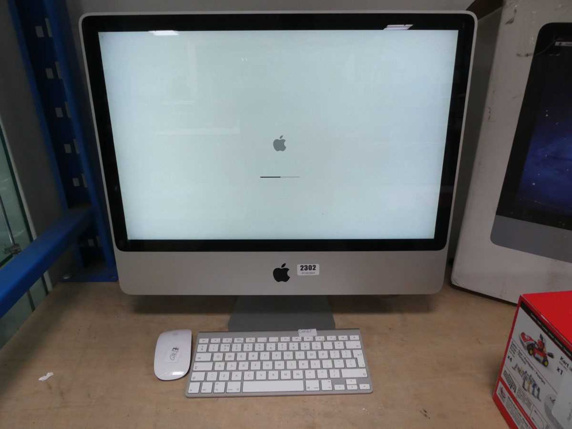 Apple iMac computer: monitor unit, keyboard and mouse